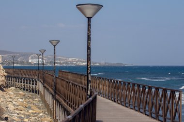 kayalar ve ufuk deniz manzarası