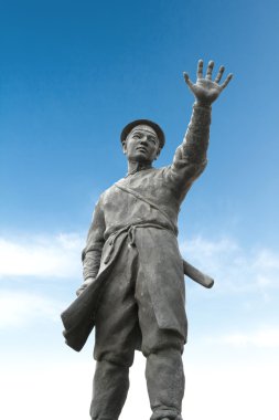 Hong gil dong heykeli.