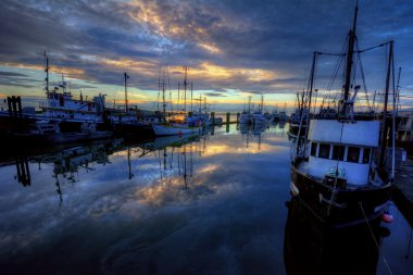 Tersane Harbor'da demirledi tekne