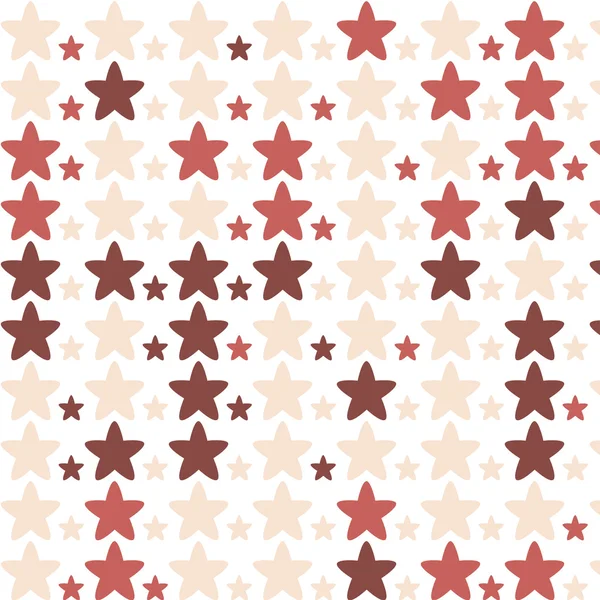 Estrellas patrón rojo — Vector de stock