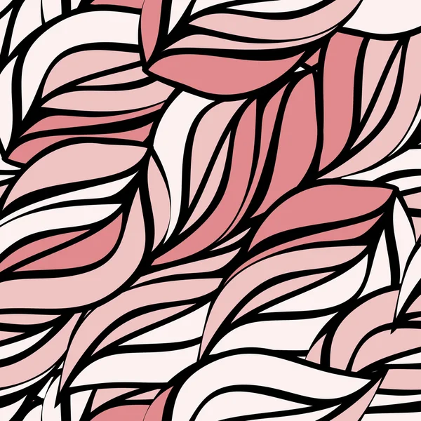 Текстура шитье макро макро мазок волна свежий бежевый розовый отпечаток обложки текстиль — стоковый вектор