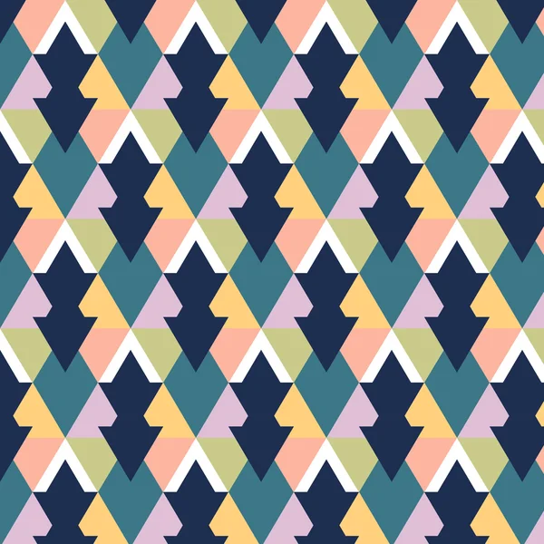 Vector moderno patrón de geometría colorida. Decoración abstracta de fondo. Almohada multicolor estampado brillante. Diseño Hipster. Textura de moda moderna — Foto de stock gratis