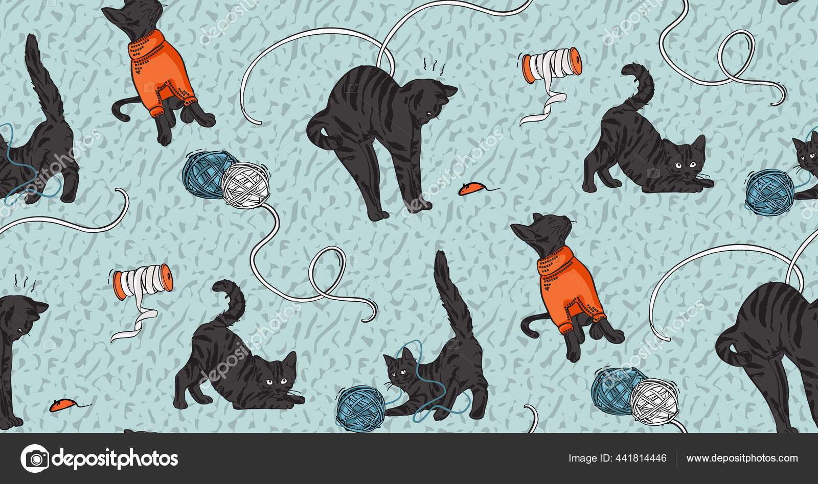 Gato Preto Wallpapers  Desenhos de gatos, Ilustrações de animais