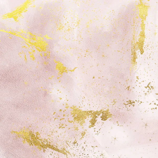 Sfondo rosa modello di marmo, copertine artistiche design texture oro — Foto Stock