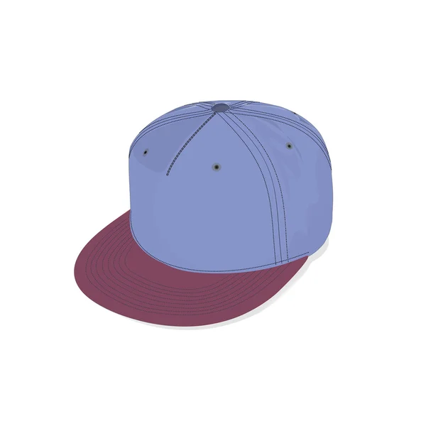 Chapeaux casquette hip hop accessoires de sport — Image vectorielle