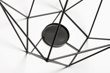 Bir huş ağacı ahşap blok (parça, bit, parça) yakından