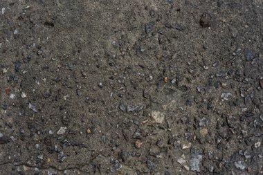 Arka plan doku ıslak beton su ile ve küçük taşlar