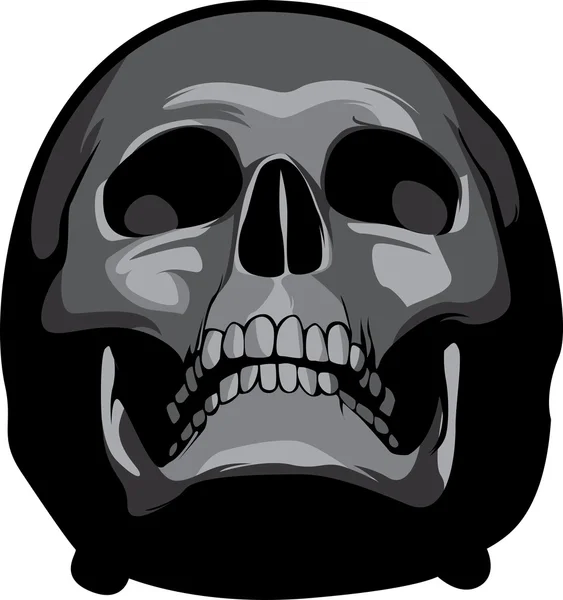 Calavera estilo tatuaje. Vector — Vector de stock