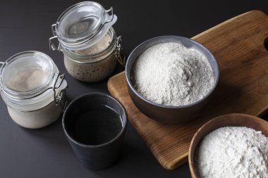 Etkin çavdar ve buğday ekmeği başlatıcı