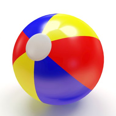Beyaz arka plan üzerinde izole Wasserball