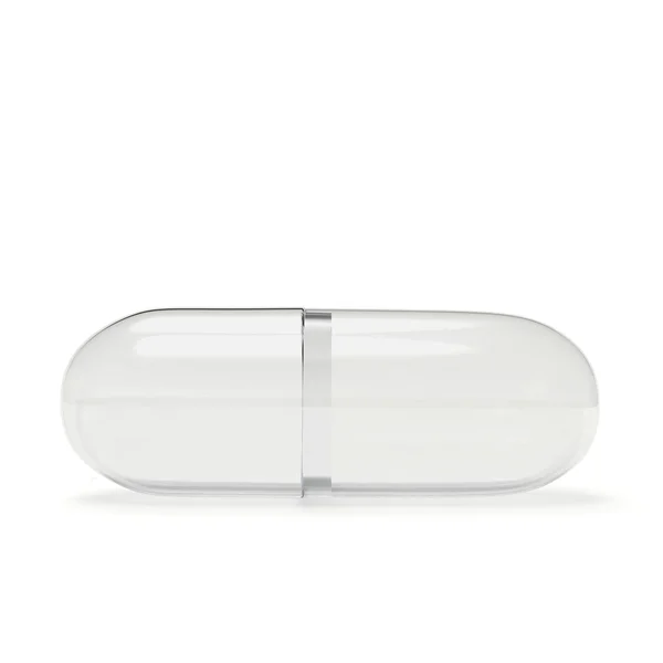 Transparent medical capsule — Stock Photo, Image