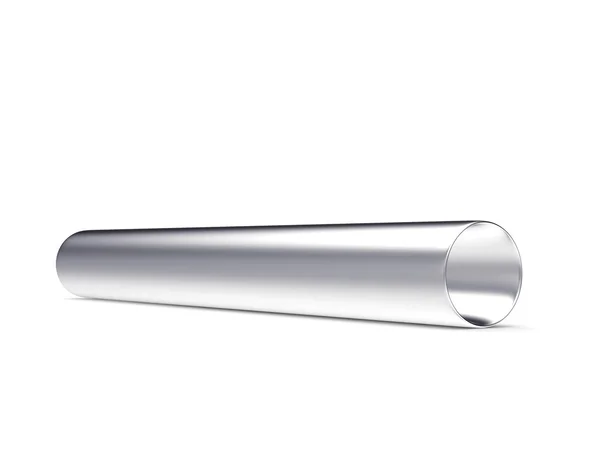 Parlak metal boru