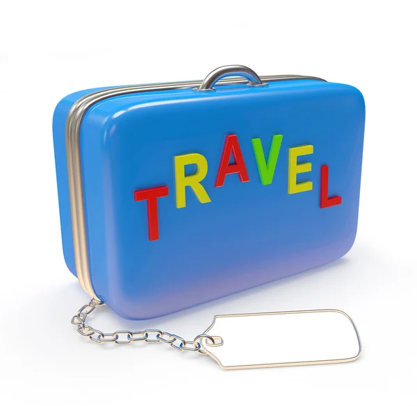 Large Travel Suitcase — Stock Photo, Image