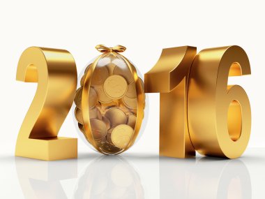 Altın sikkeleri 2016 Paskalya tatili Paskalya yumurtası ile tam