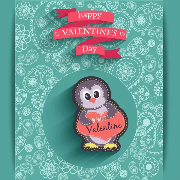 Happy Valentijnsdag kaarten — Stockvector