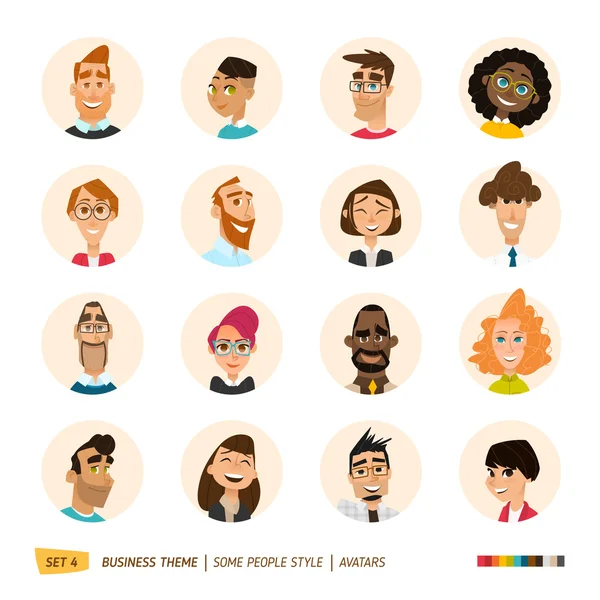 People avatars collection Royalty Free Stock Vectors