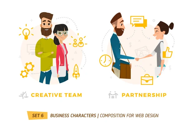 İş karakter çevrelerinde