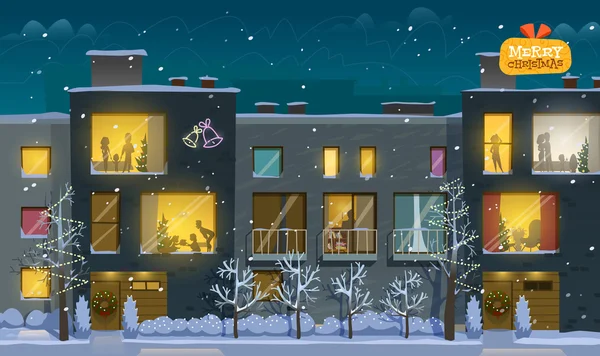 Güzel gece Noel günü