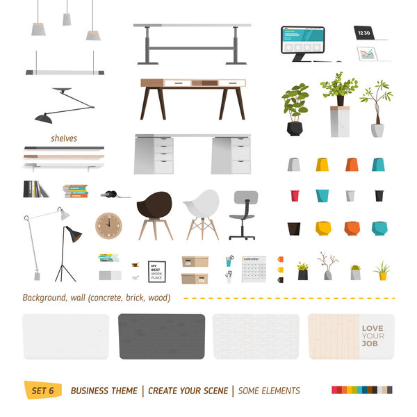 Бизнес-элементы. Создайте свою сцену
