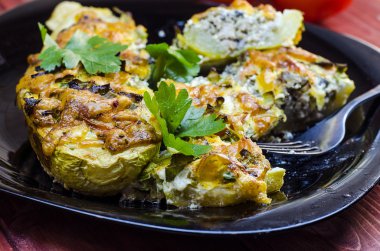 etli dolma kabak