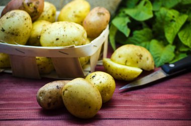 Masada çiğ patates