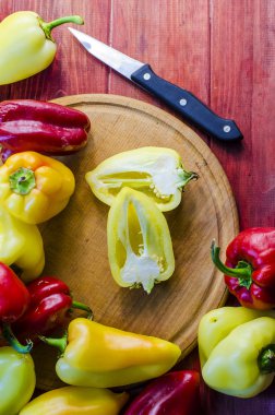 taze, çeşitli tatlı biber