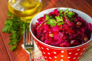 sebze salatası salata sosu