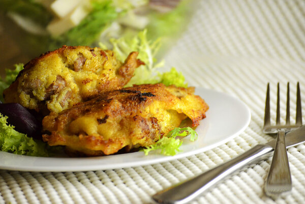 варёное мясо
