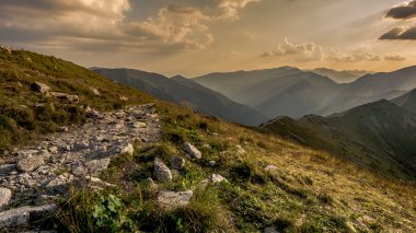 Widok z Polskich Tatr
