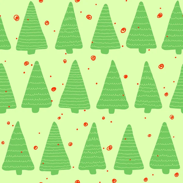 Christmas seamless pattern. — Stock Vector