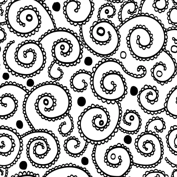 Siyah ve beyaz kusursuz desen 