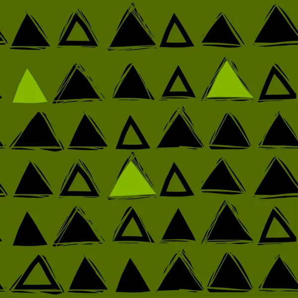 Αδιάλειπτη αφηρημένη μοτίβο με τρίγωνα — Διανυσματικό Αρχείο
