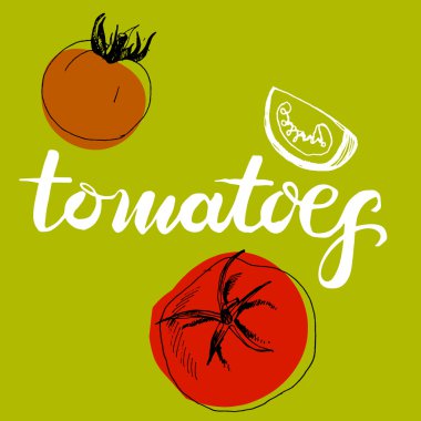 Hat sanatı word domates