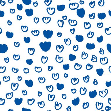 desen basit geometrik şekillerle