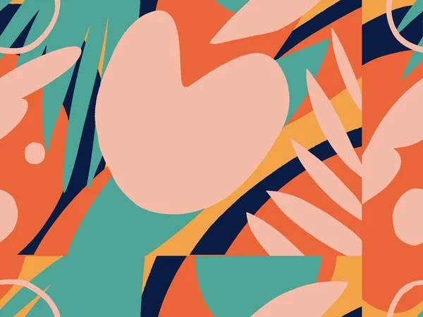 Hand-drawn abstract pattern with randomly arranged spots 