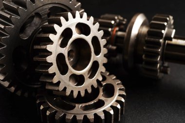 Metal dişli tekerlek motor araba ve bisiklet, mekanik endüstrisi..