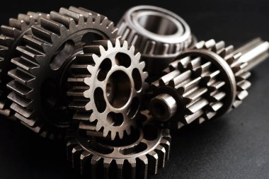 Metal dişli tekerlek motor araba ve bisiklet, mekanik endüstrisi..
