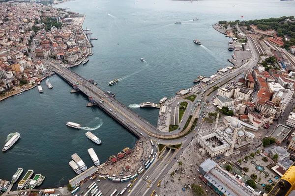 Malebné letecký pohled z Istanbulu — Stock fotografie