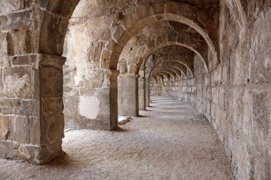 Aspendos amfitiyatro Antalia içinde