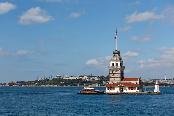 Mädchenturm in Istanbul — Stockfoto