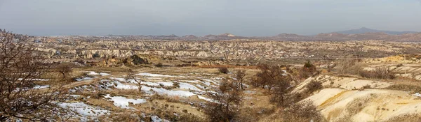 Panoramic Cappadocia Travel Background — Stock Photo, Image