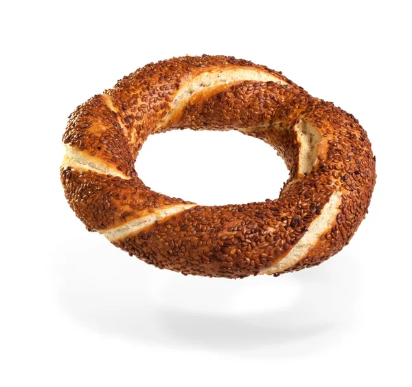 Simit (turecké pečivo) — Stock fotografie