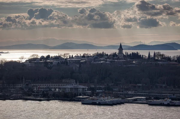 Malerischer Blick auf den Topkapi-Palast — Stockfoto