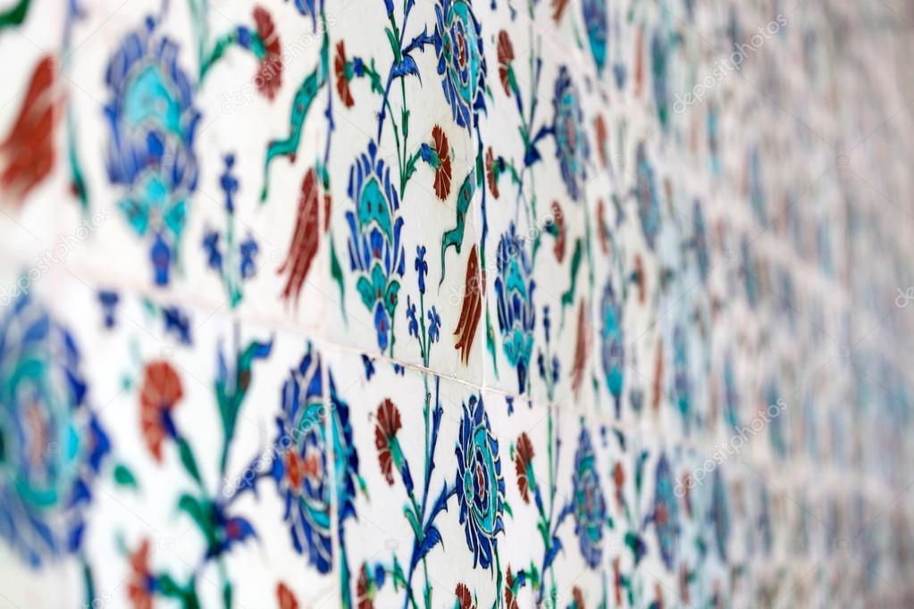 Ottoman floral tiles