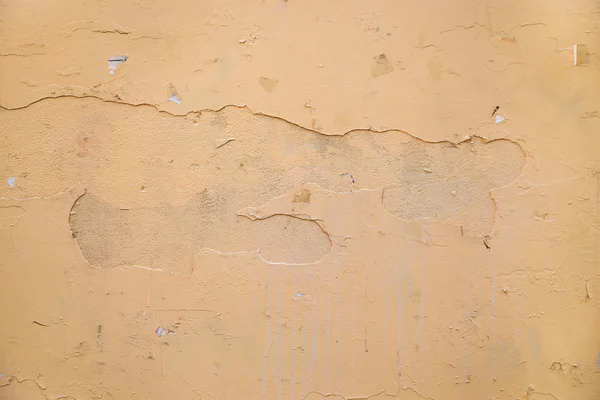 Orange zvětralé betonovou zeď — Stock fotografie