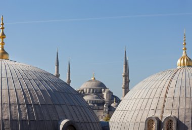 Sultanahmet Camii kubbeleri