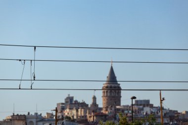 Galata Kulesi ve Istanbul cityscape