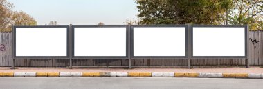 Boş açık billborads