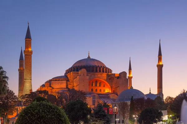 Malebný pohled Hagia Sophia — Stock fotografie