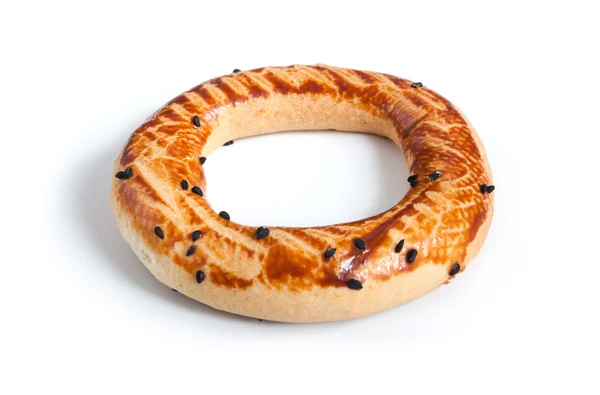 土耳其百吉饼 (· 坎迪勒 simiti) — 图库照片